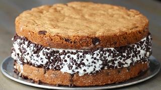 Giant Cookie Ice Cream Sandwich