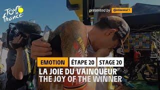 Winner's emotion - Stage 20 - #TDF2022