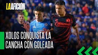 Xolos sorprende con goleada a Cruz Azul en cuartos del Apertura 2024