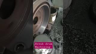 mechanical Engineering Break drum machining || break drum  surface roughness || Lathe operations
