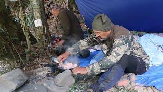 2 Night TARP Camp REMOTE  |Trout Fishing | Hunting | New Zealand