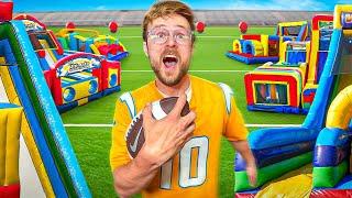 100 YARDS OF EXTREME FOOTBALL CHALLENGES!!