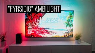 Besvikelsen som kommer med fyrsidig Ambilight från Philips TV