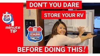 RV Tip - How To Keep Your RV Refrigerator from Smelling