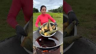 Bamboo shoot braised cook recipe #shortvideo #shorts #recipe #cooking #food