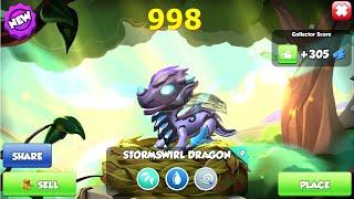 Hatched Stormswirl Primal Dragon-Dragon Mania legends | 18 win streak season 43 Enchant arena | DML