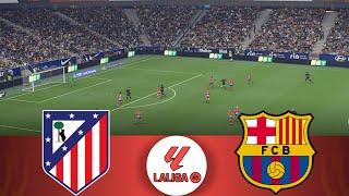 Atletico Madrid vs Barcelona | La Liga 2024/25 | Watch Along & eFootball Match