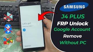 Samsung J4 Plus FRP Bypass/Unlock Without PC | Samsung SM-J415F Google Account Bypass | Only GSM