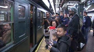 MTA's vintage fleet brings holiday nostalgia to NYC