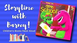 Barney and Baby Bop Go to School - A Reading Kids Book Read Aloud and Storytime