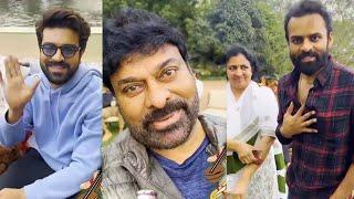 Mega Star Chiranjeevi and Family Sankranthi Wishes | Ram Charan | Sai Dharam Tej | Varun Tej