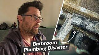 Bathroom Nightmare: When Plumbing Goes Wrong!