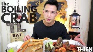 [mukbang with THIEN]: the Boiling Crab (King Crab Legs, Mussels, Crawfish, and Shrimp)