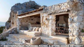 ️ Step Back in Time: Exploring a Historic Greek Stone House | Inside a Traditional Stone House