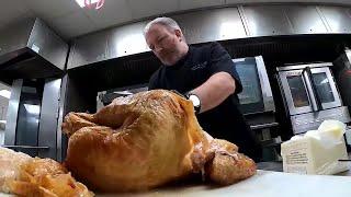 Chefs at Hilton Hawaiian Village busy preparing Thanksgiving meals for those in need