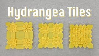 Origami Tessellation Tutorial: Hydrangea Tiles (Shuzo Fujimoto and Peter Budai)