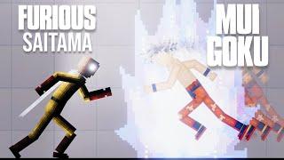 Furious Saitama vs Goku MUI [bobs Saitama Mod vs Dragonball remaster Mod]