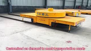 Rail Guided Vehicle Customized turntable，Customized on demand to meet transportation needs