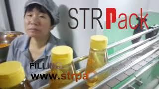 Automatic honey Servo Driven Piston Filling Machine