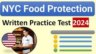 NYC Food Protection Practice Test 2024 #newyork #restaurantmanagement