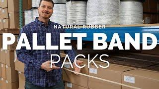 Natural Rubber Pallet Bands | Warehouse Supplies