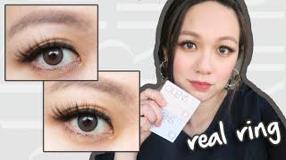 OLENS REAL RING COLLECTION| REVIEW , CLOSE UP + COMPARISONS WITH VIVI RING & MOODNIGHT