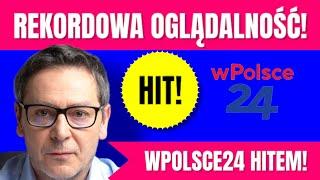 Sukces telewizji wPolsce24!