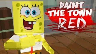 Paint The Town Red Gameplay Deutsch - Spongebob ist ein Psycho