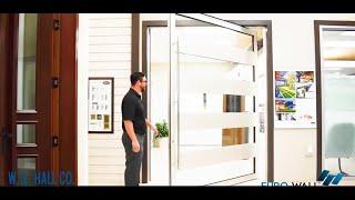 W. L. Hall Company Euro-Wall Pivot Door System