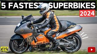 5 Fastest Superbikes in the world 2024 | and Their Top Speed