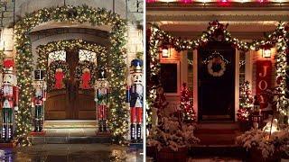 Best Christmas Front Porch Decor Trends for 2024 | Christmas Front Porch Decor Ideas