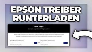 Epson Drucker Treiber Herunterladen und installieren