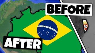 Why is Brazil SO BIG?