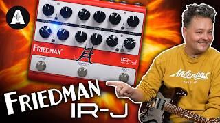 Insane Valve-powered Preamp Pedal - New Friedman IR-J Jake E. Lee