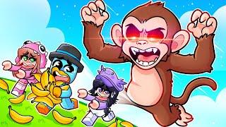 ESCAPA de los MONOS en Roblox!