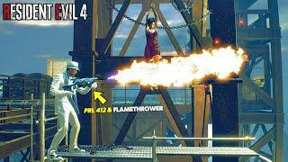 GW BERHASIL TEMUKAN PRL 412 & FLAMETHROWER DI RE 4 REMAKE !! Rahasia Tersembunyi di Resident Evil 4