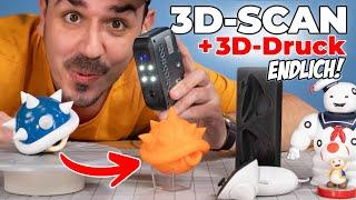 3D SCANNER für 3D Drucker: ENDLICH GUT?! | 3DMakerPro MOOSE Test