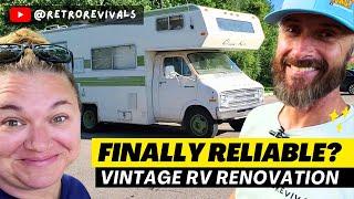 Harvey Lives! Getting Our Vintage RV Back on the Road (1976 Dodge)