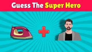 Identify the Superhero by Emoji  | Emoji Quiz Challenge