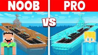 NOOB vs. PRO: FLUGZEUGTRÄGER Bau Challenge in Minecraft