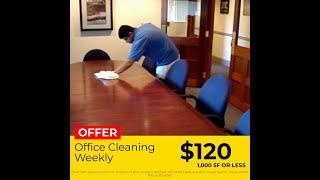 Office Cleaning Weekly - OFFER | Starts at $120