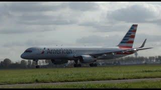 American Airlines • B757-200 • Takeoff Schiphol Airport [EHAM/AMS]