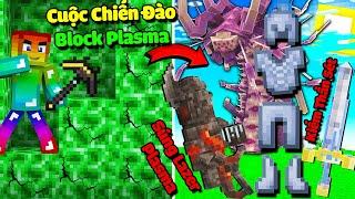 MINI GAME : CUỘC CHIẾN ĐÀO BLOCK PLASMA MINECRAFT ** SÚNG LASER PLASMA VÀ THANH KIẾM THẦN SÉT VIP