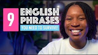 SURVIVE IN AN ENGLISH-SPEAKING COUNTRY: 9 ESSENTIAL PHRASES FOR EVERYDAY LIFE!