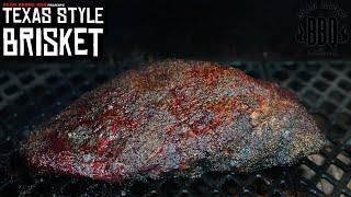 Texas Style Smoked Brisket Pellet Grill