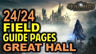 The Great Hall: All 24 Field Guide Pages Locations | Hogwarts Legacy