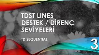 TD SEQUENTIAL (TRP İndikatörü) 3- TDST DESTEK ve DİRENÇ SEVİYELERİ