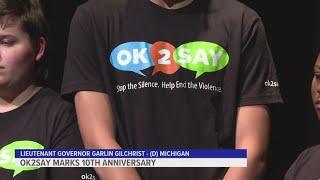 Leaders, students mark the 10th anniversary of OK2SAY program launch