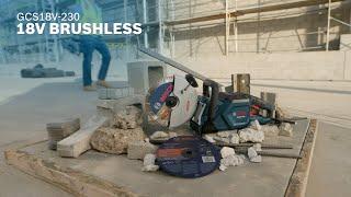 Bosch GCS18V-230: 18V Brushless 9 In. Cutoff Saw