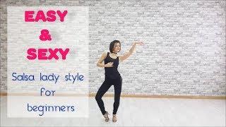 Easy & Sexy Salsa lady style for beginners by Anna Lev